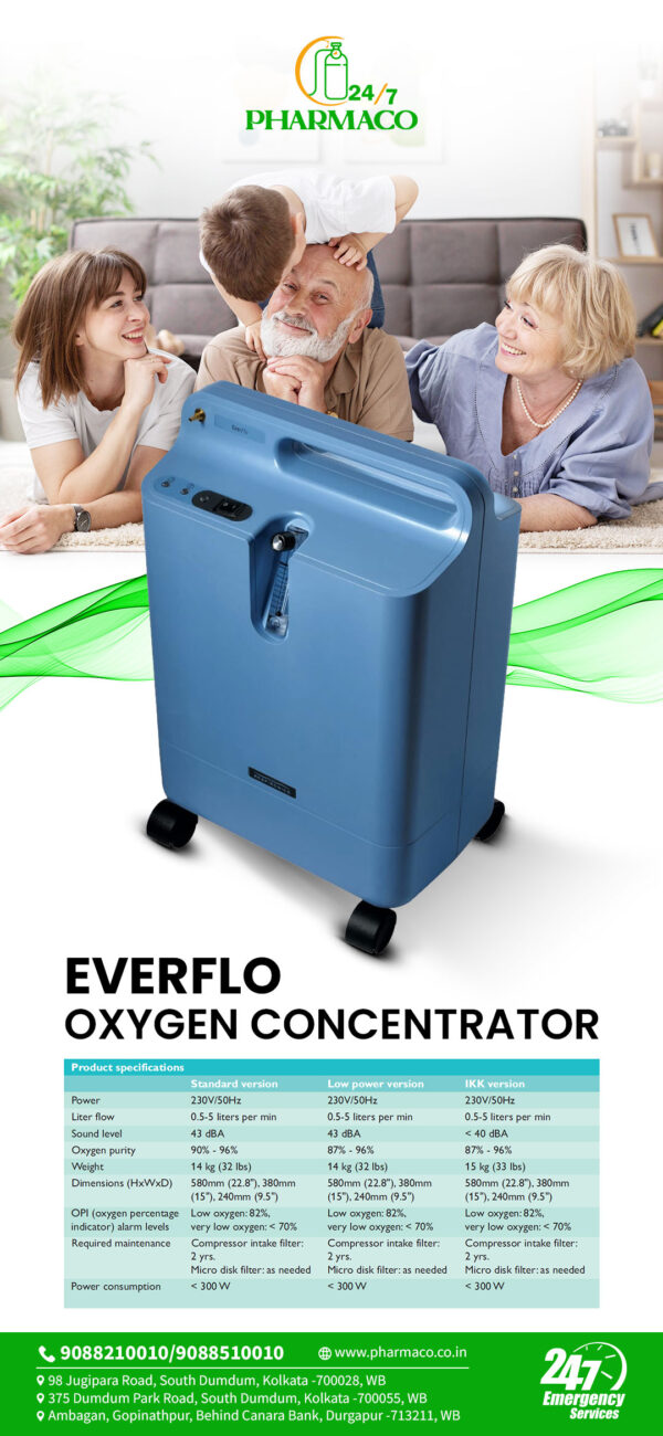 Philips Everflo Oxygen Concentrator